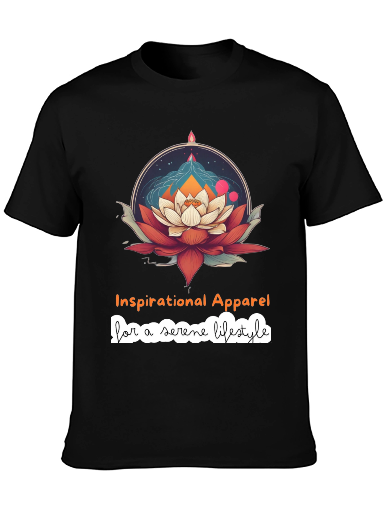 Serene Lotus Inspirational T-Shirt