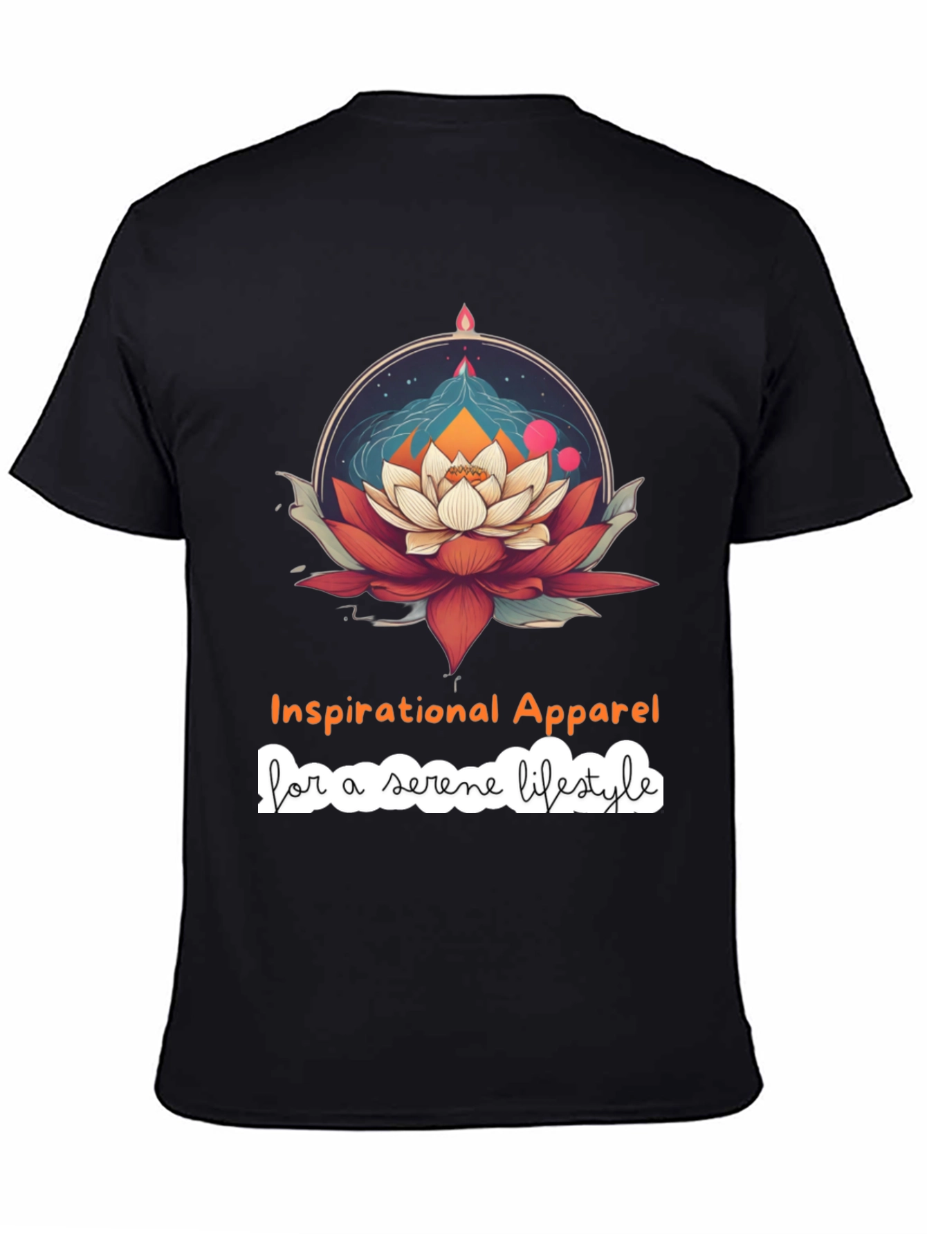 Serene Lotus Inspirational T-Shirt