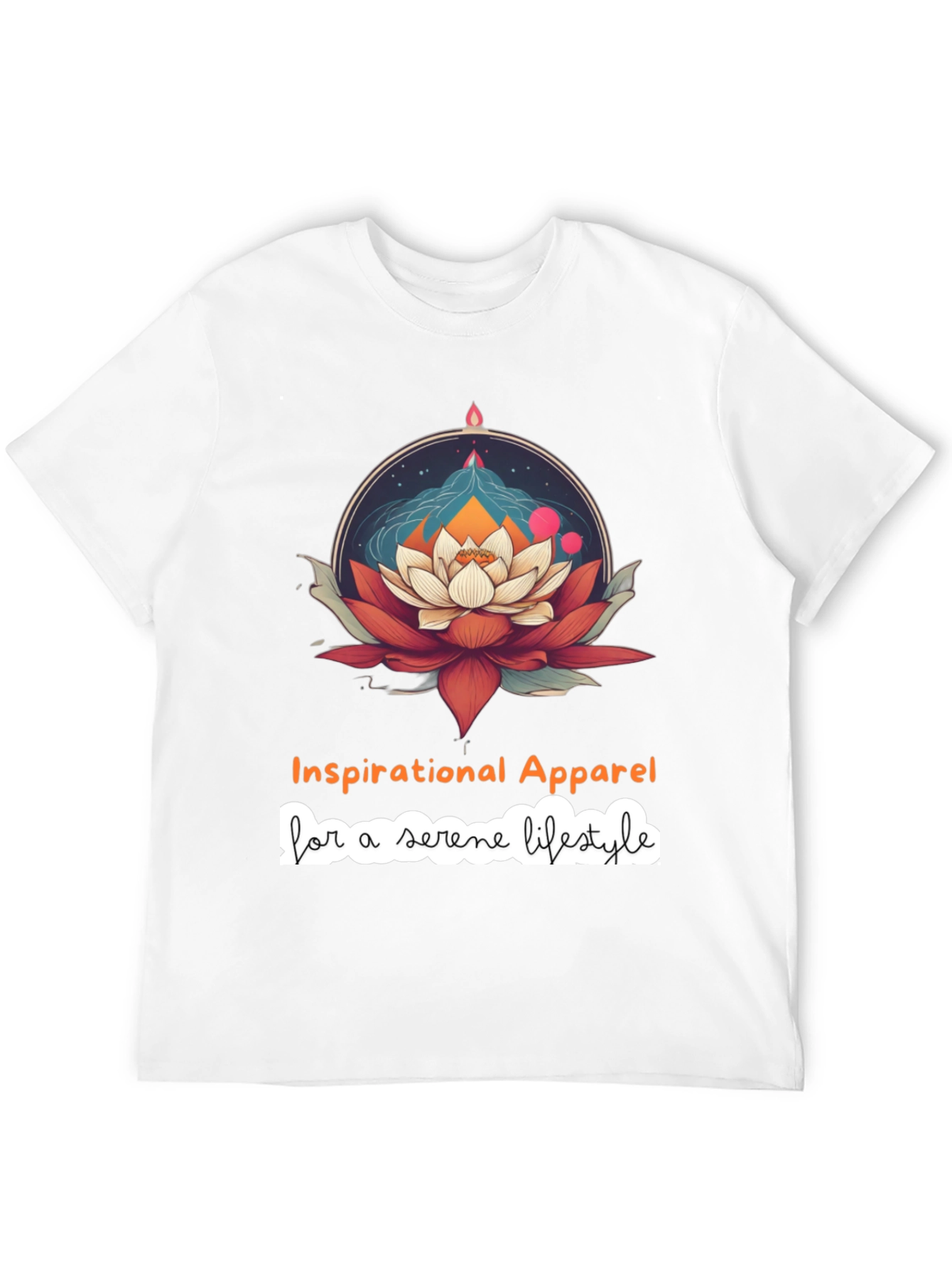 Serene Lotus Inspirational T-Shirt