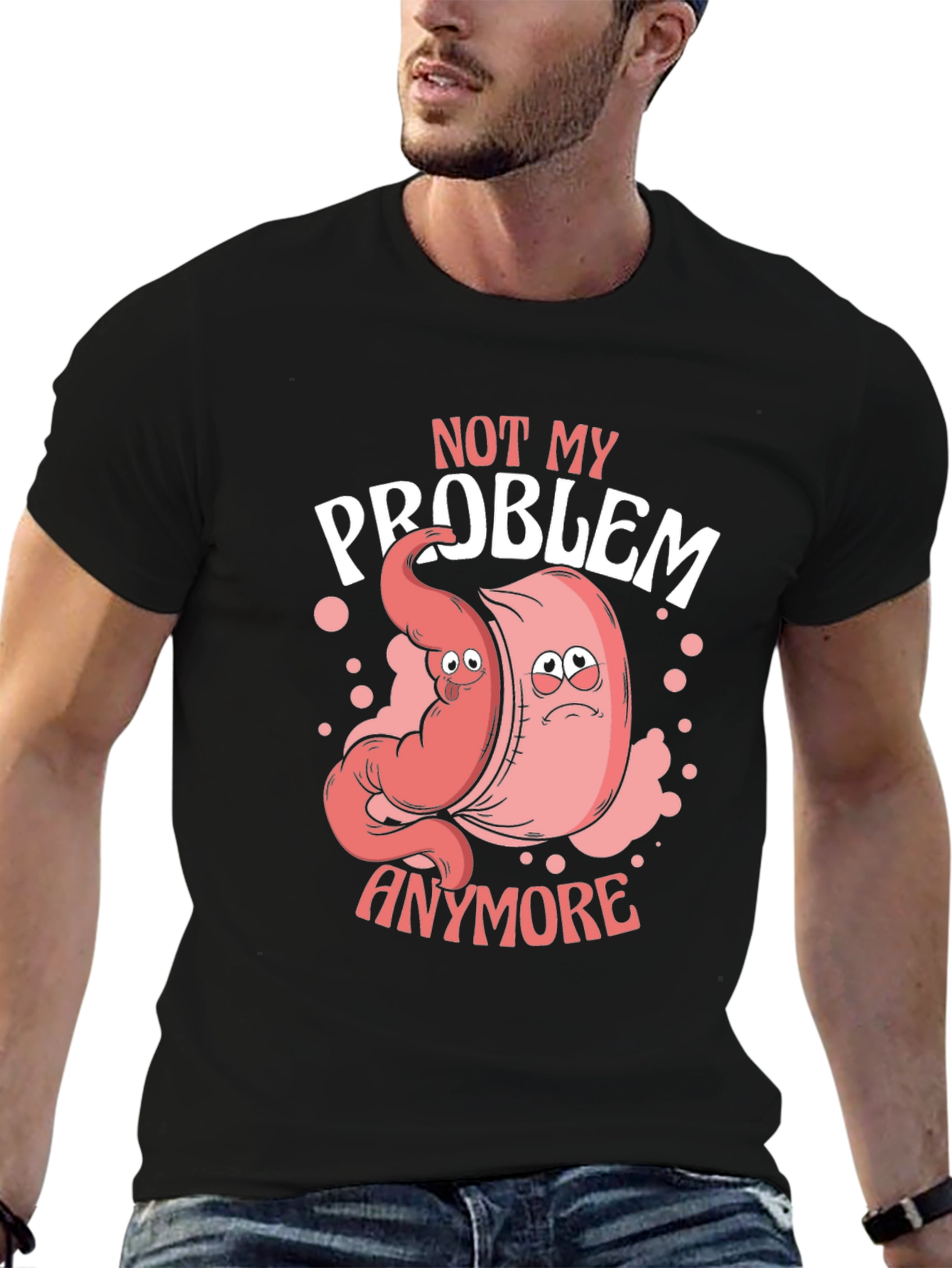 Funny Not My Problem Anymore Anatomy T-Shirt