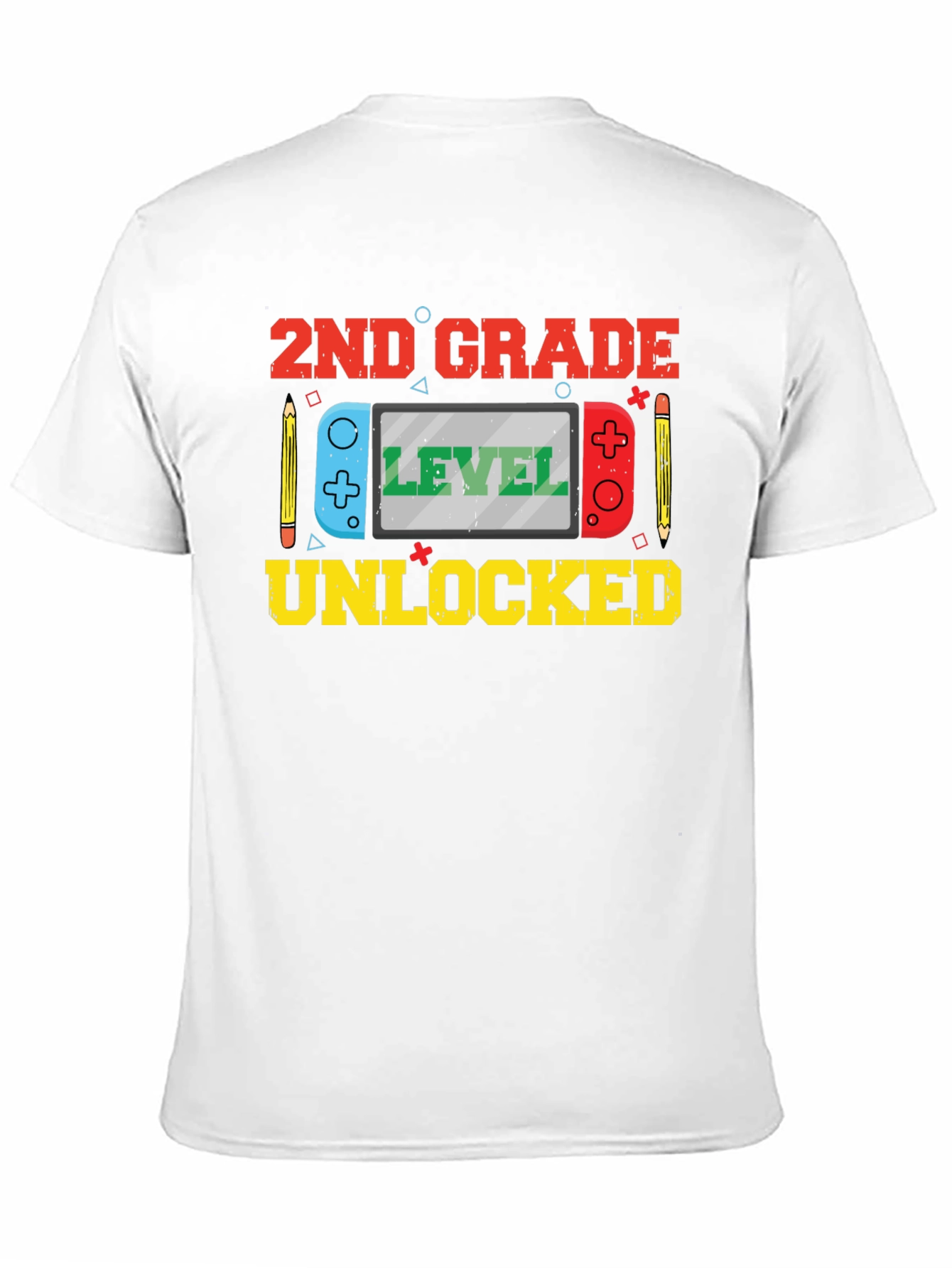 2nd Grade Level Unlocked Graphic T-Shirt