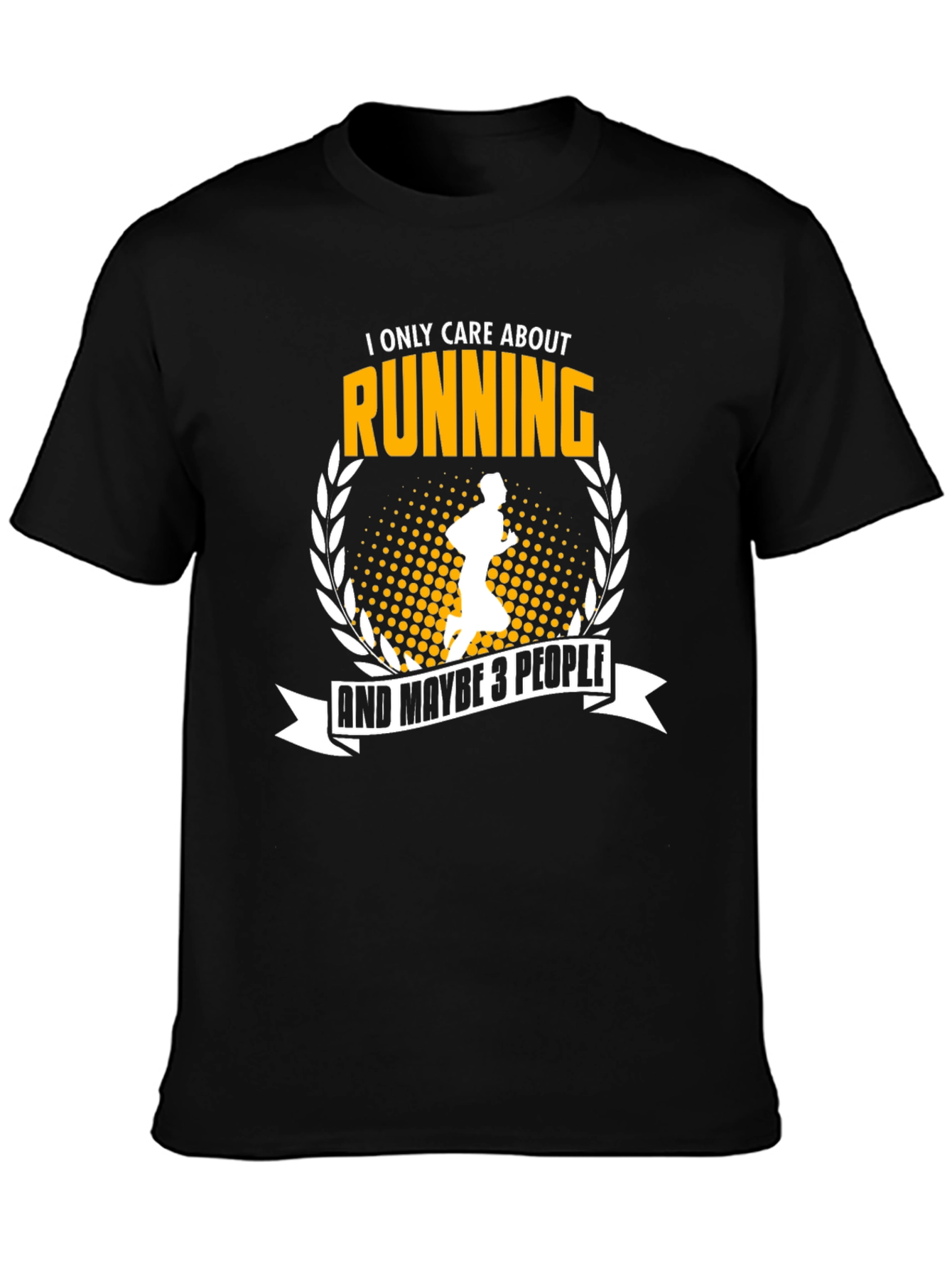 Running T-Shirt - I Only Care About Running