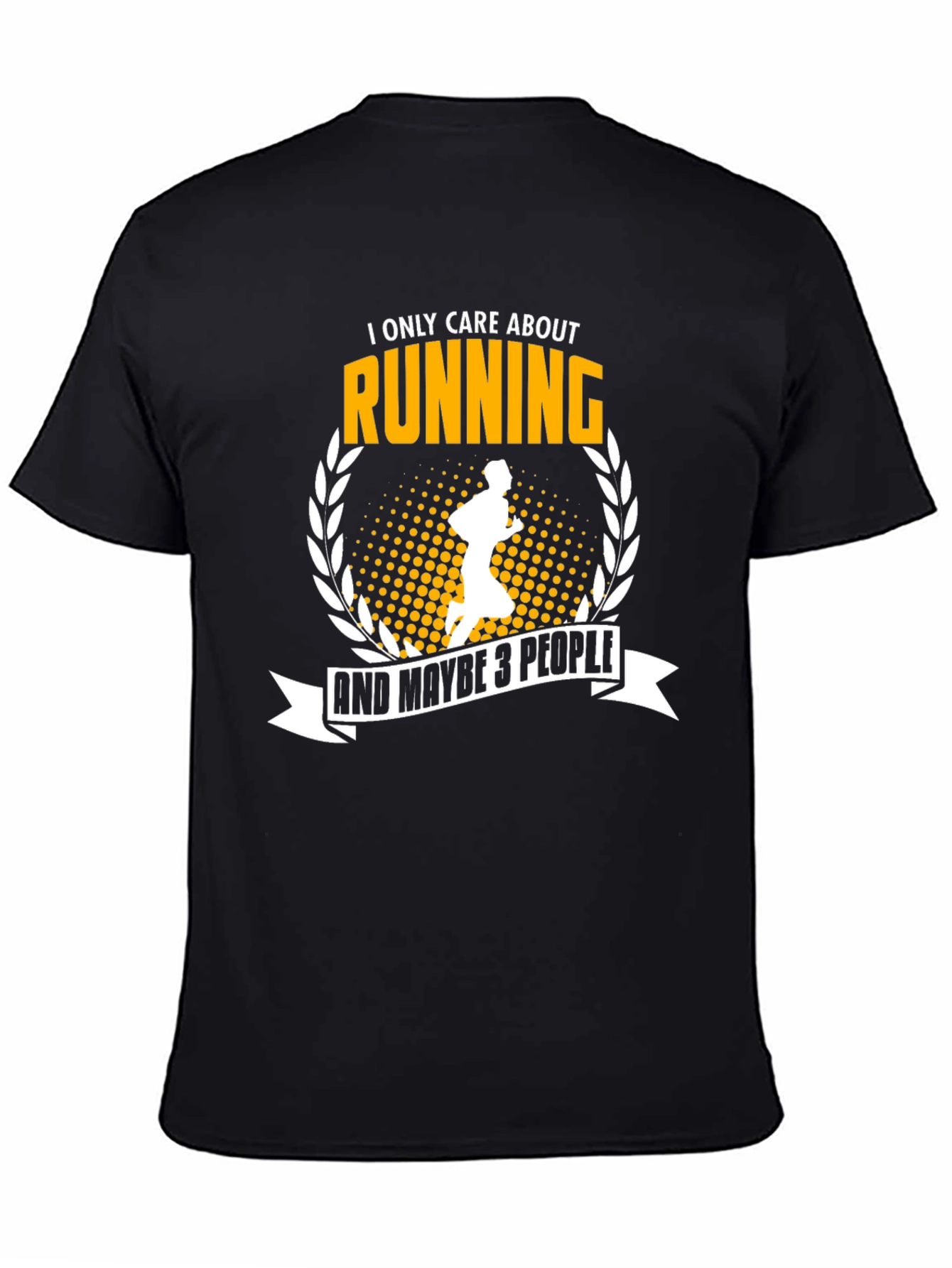 Running T-Shirt - I Only Care About Running