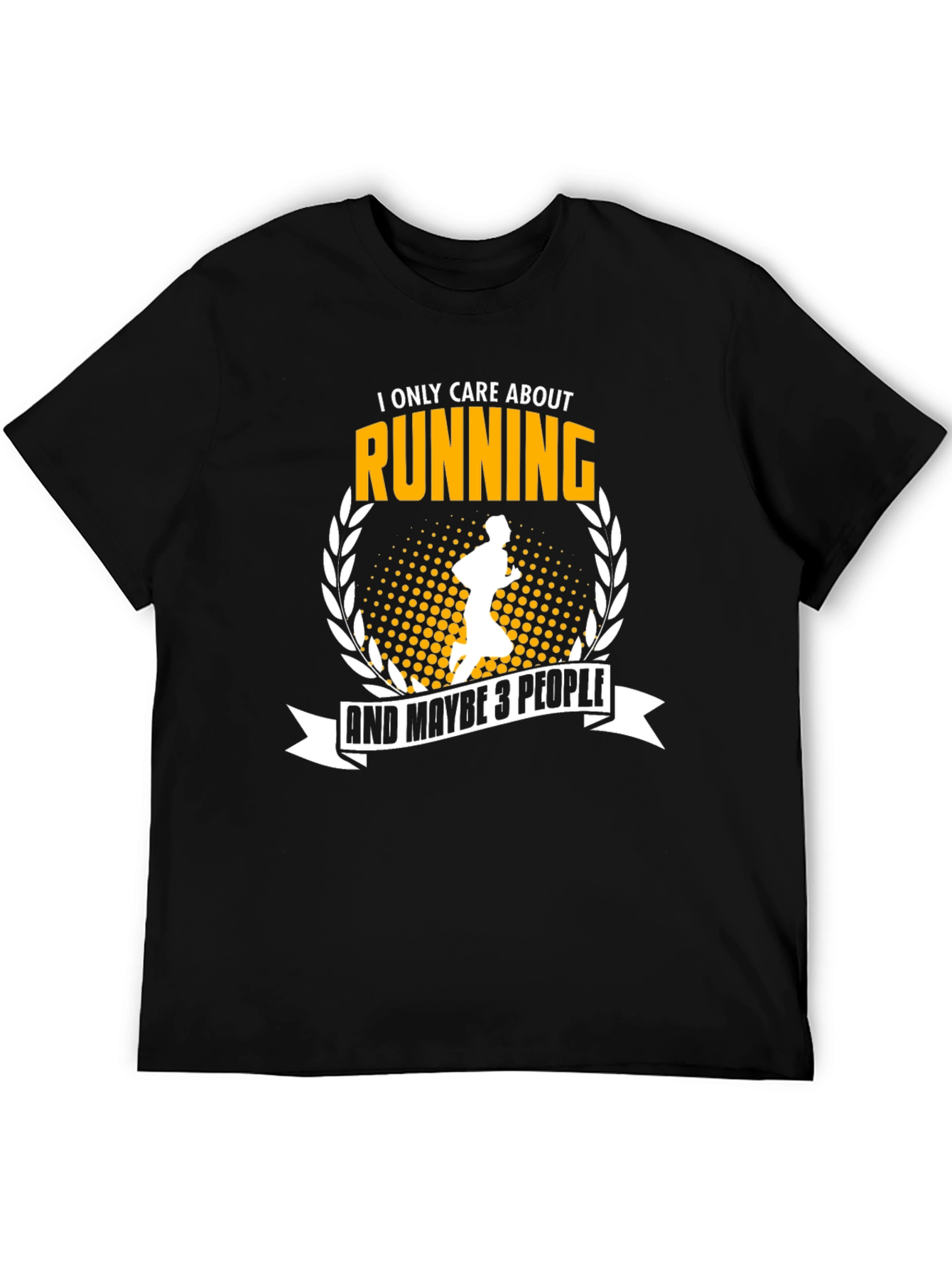 Running T-Shirt - I Only Care About Running