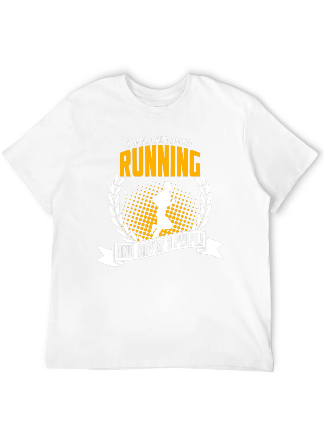 Running T-Shirt - I Only Care About Running
