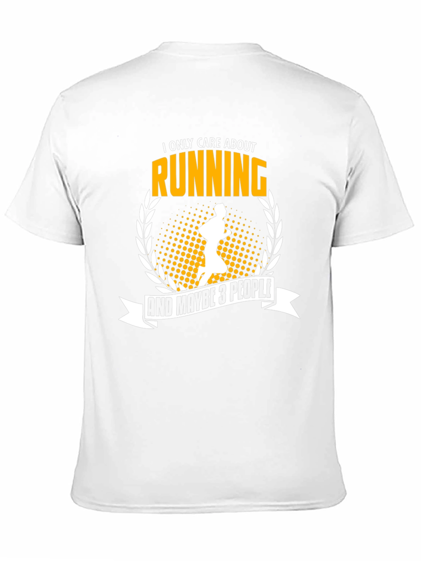 Running T-Shirt - I Only Care About Running