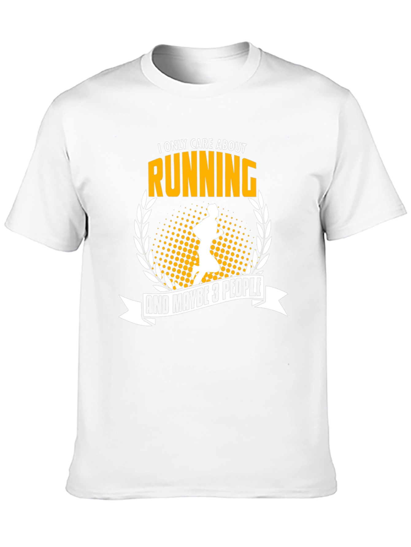 Running T-Shirt - I Only Care About Running