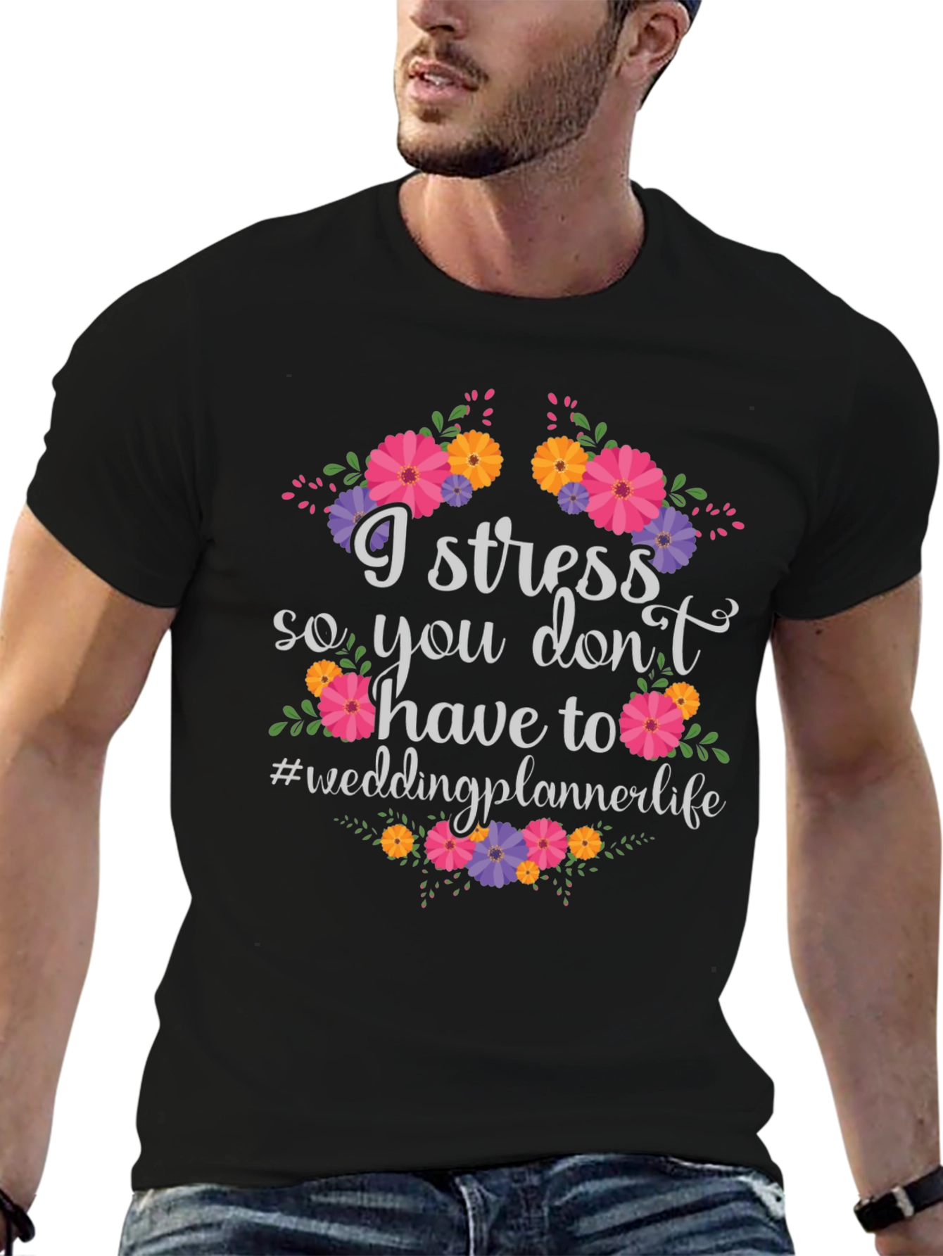 I Stress Wedding Planner T-Shirt