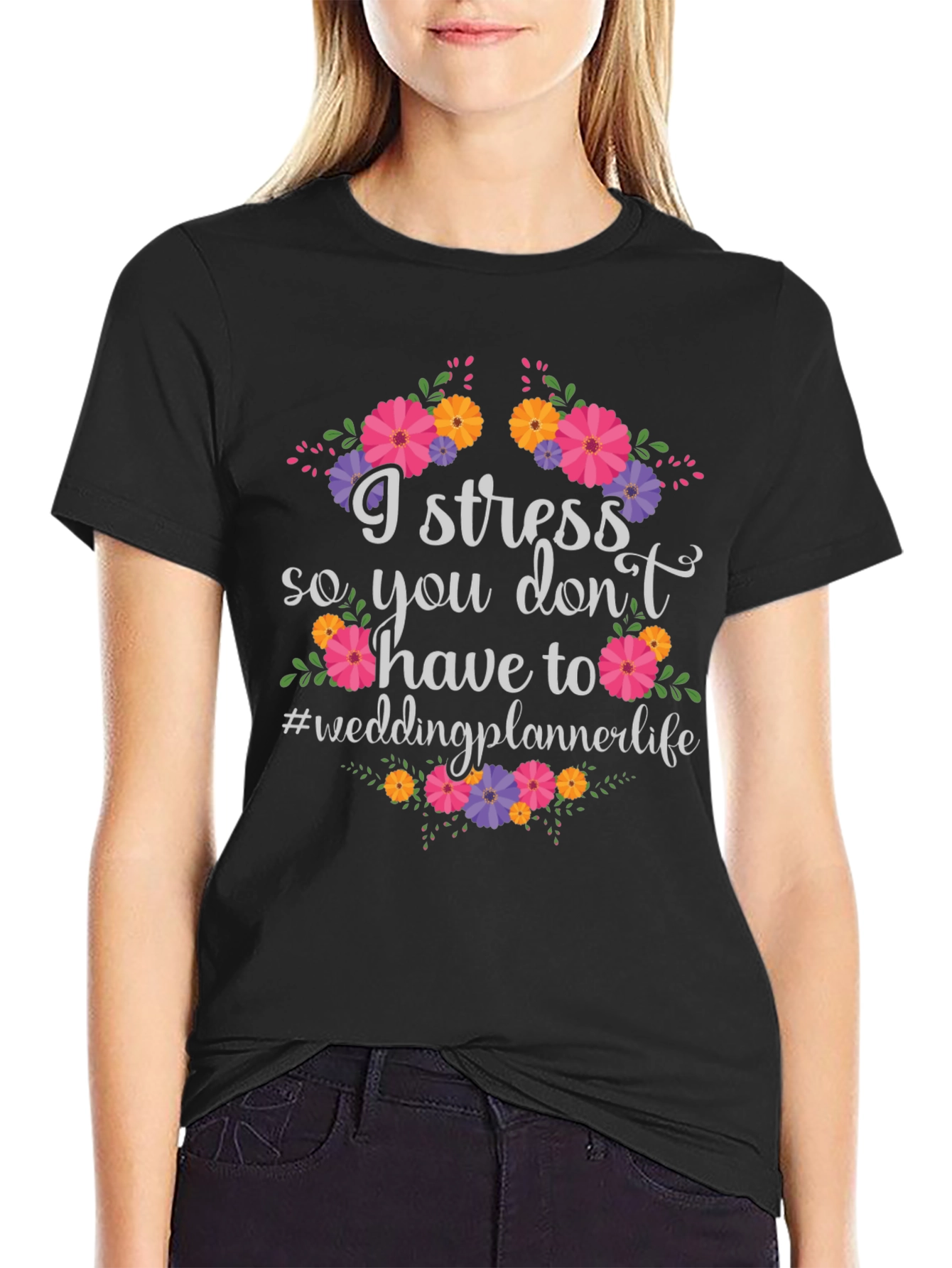 I Stress Wedding Planner T-Shirt