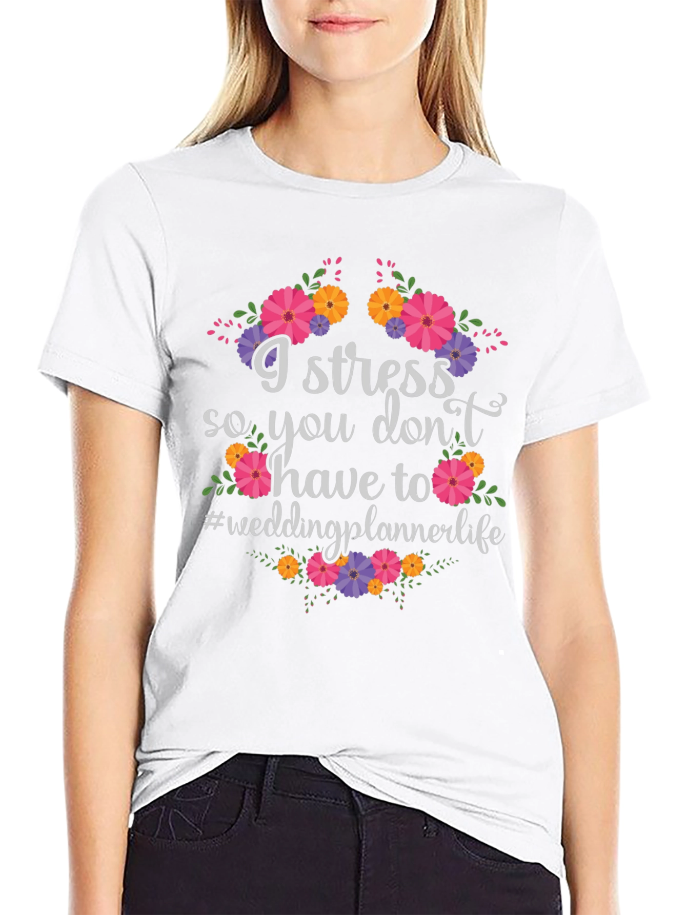 I Stress Wedding Planner T-Shirt