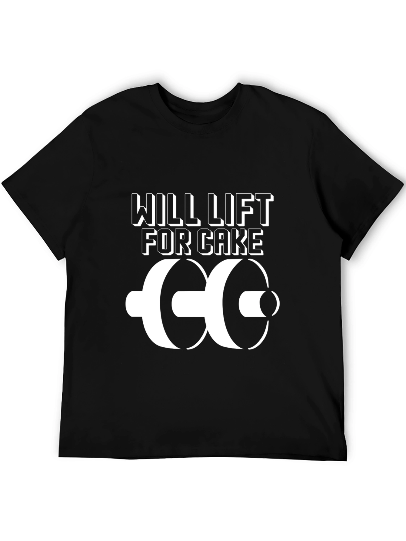 Will Lift for Cake Graphic T-Shirt