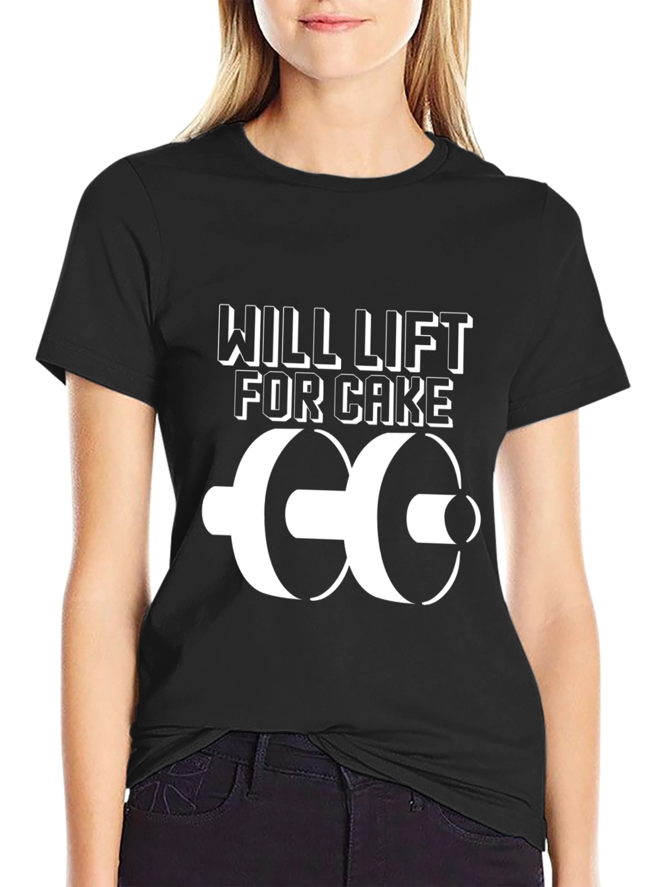 Will Lift for Cake Graphic T-Shirt