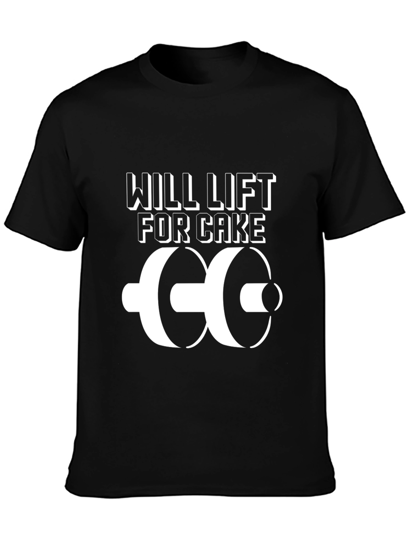 Will Lift for Cake Graphic T-Shirt