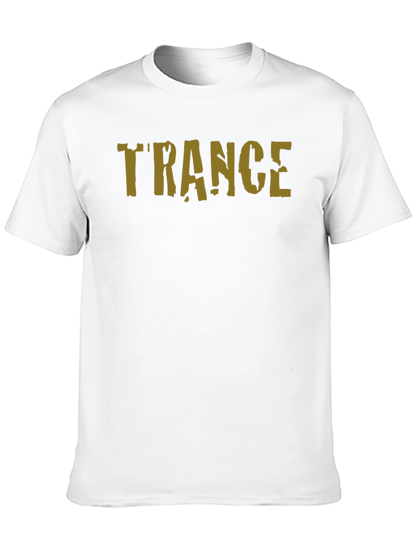 Trance Music Tee - Black Cotton T-Shirt