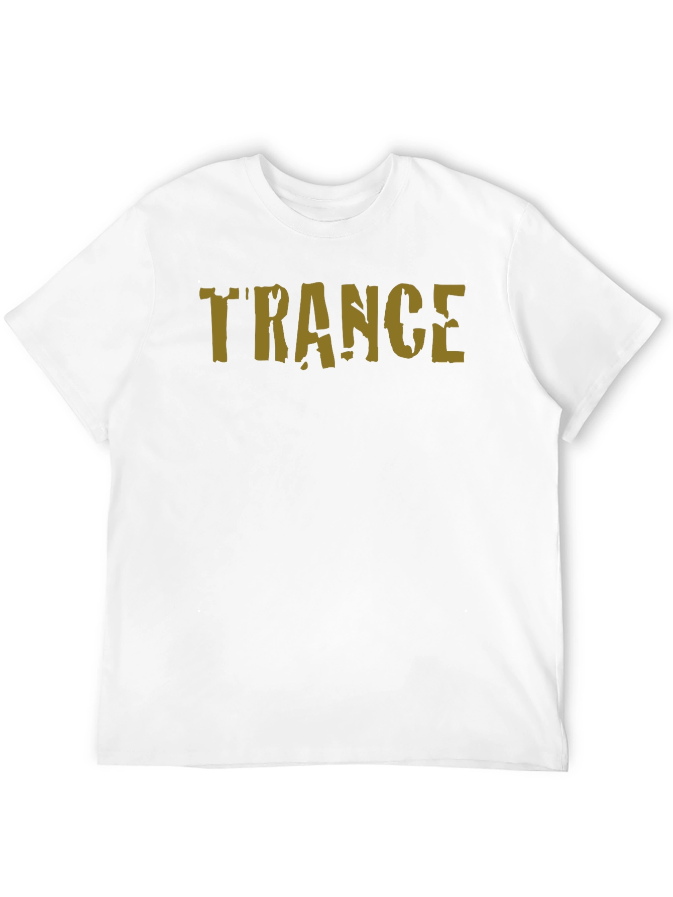 Trance Music Tee - Black Cotton T-Shirt
