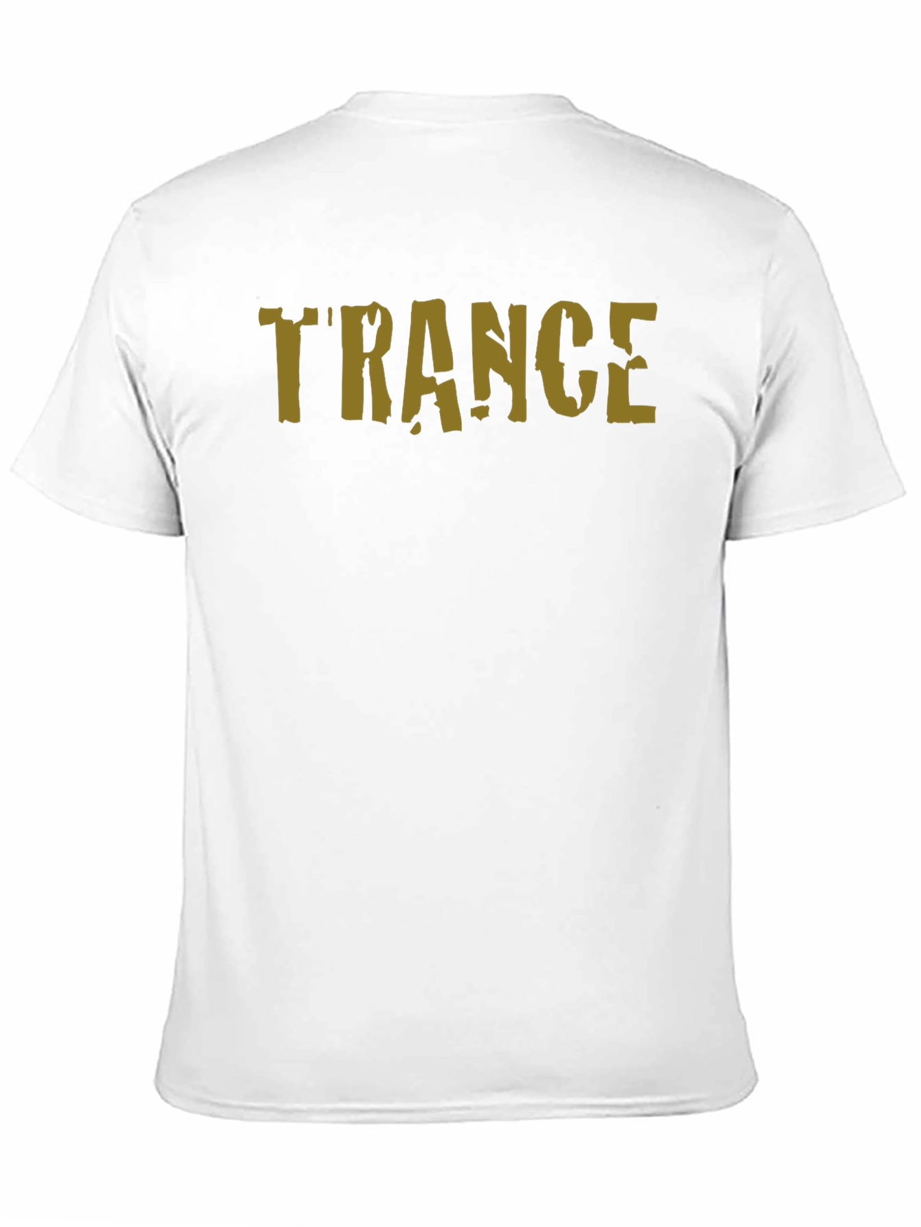 Trance Music Tee - Black Cotton T-Shirt