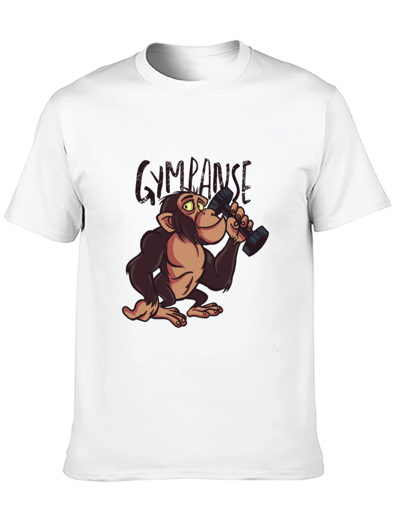 Gympanzee Graphic T-Shirt - Funny Workout Apparel