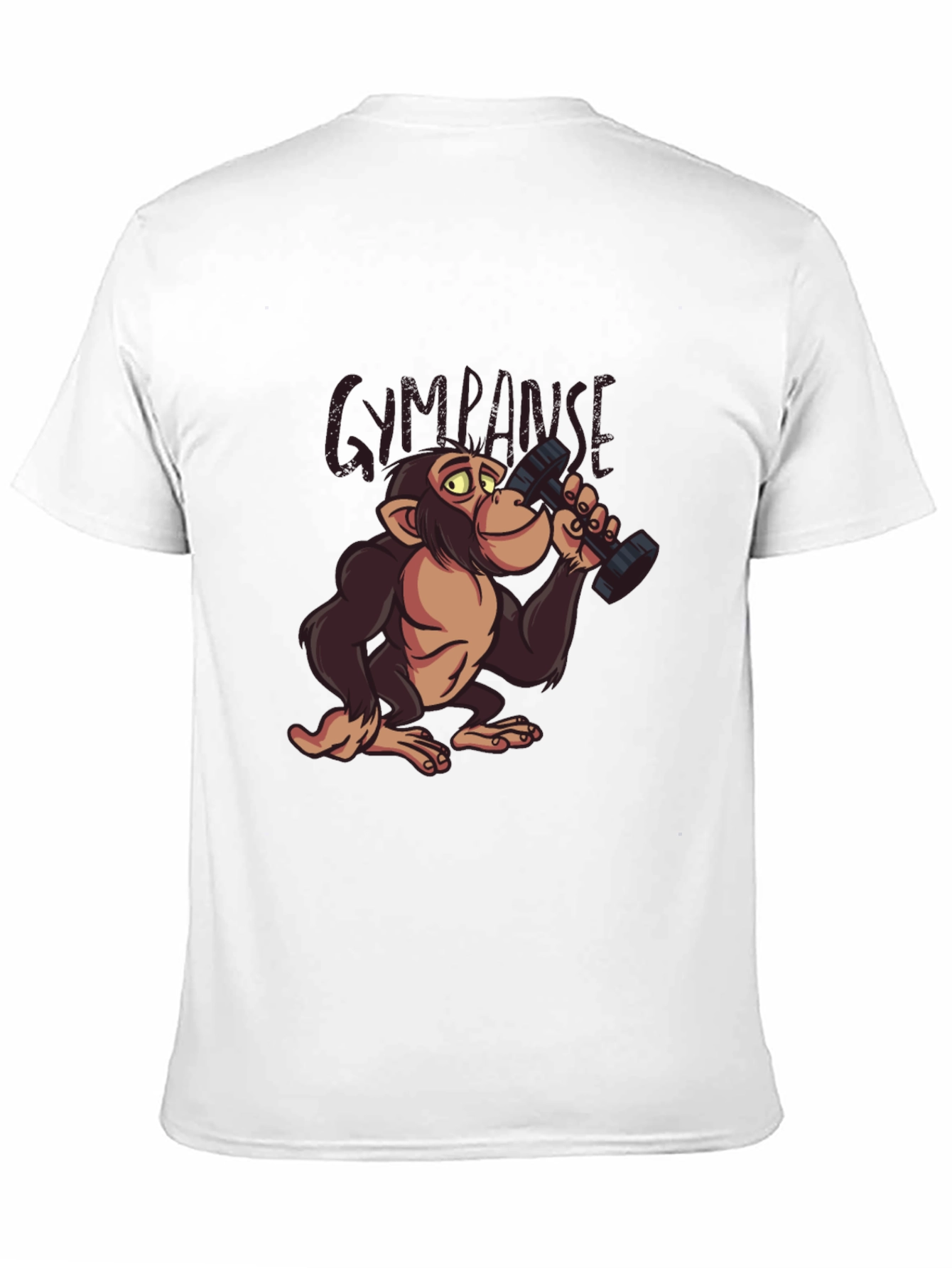 Gympanzee Graphic T-Shirt - Funny Workout Apparel