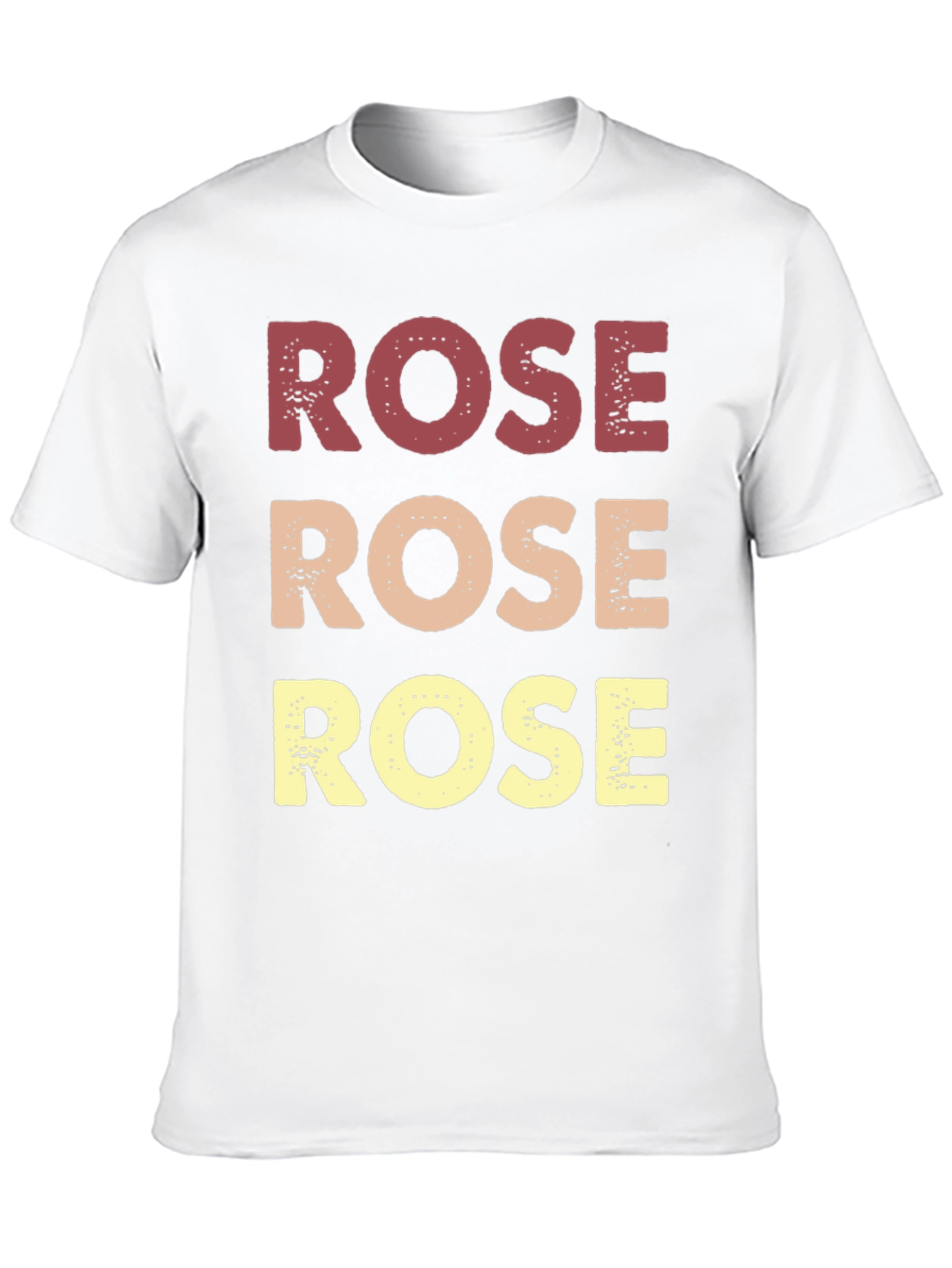 Retro Rose Graphic T-Shirt - Black