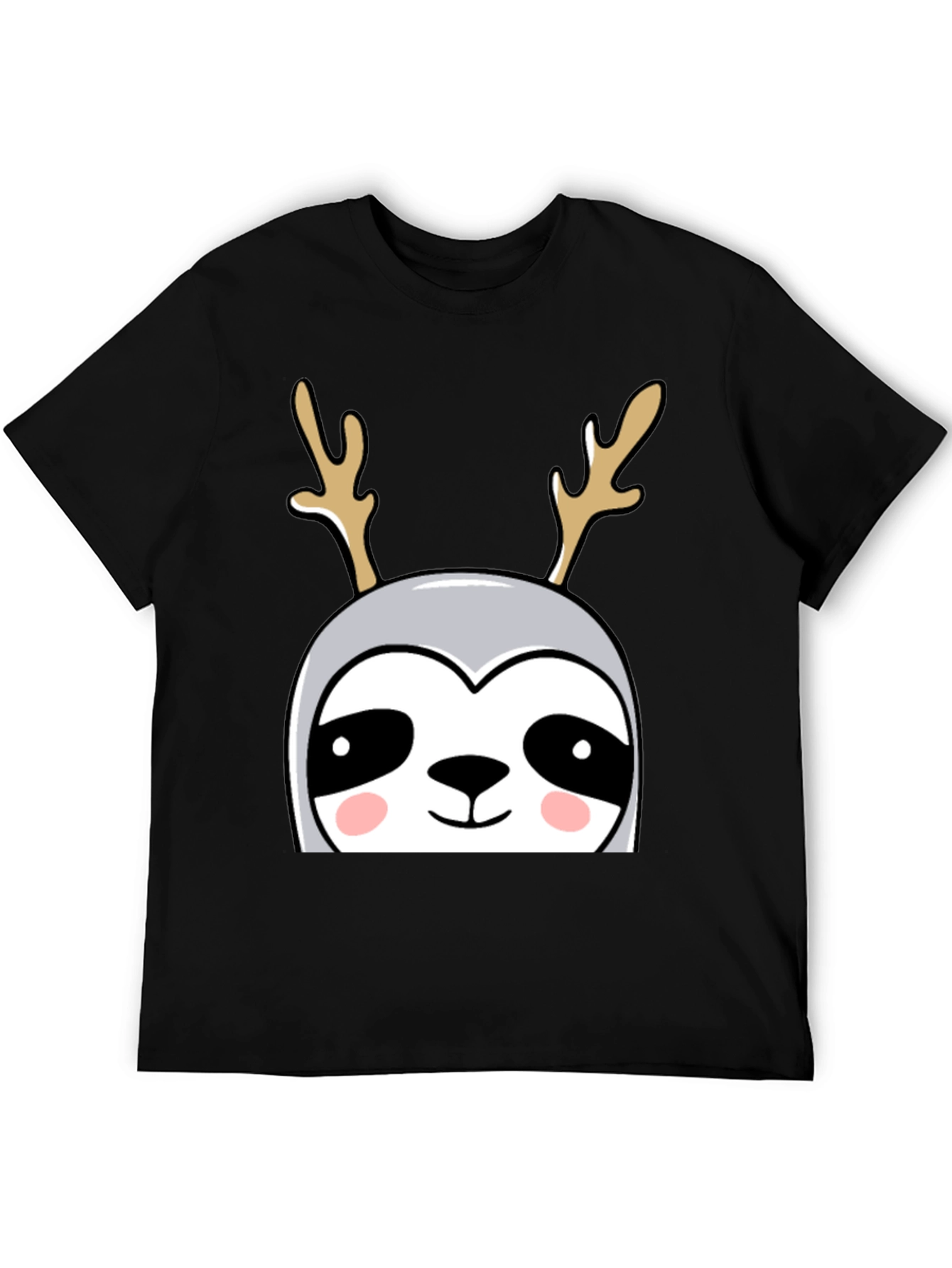 Sloth Reindeer Graphic Tee