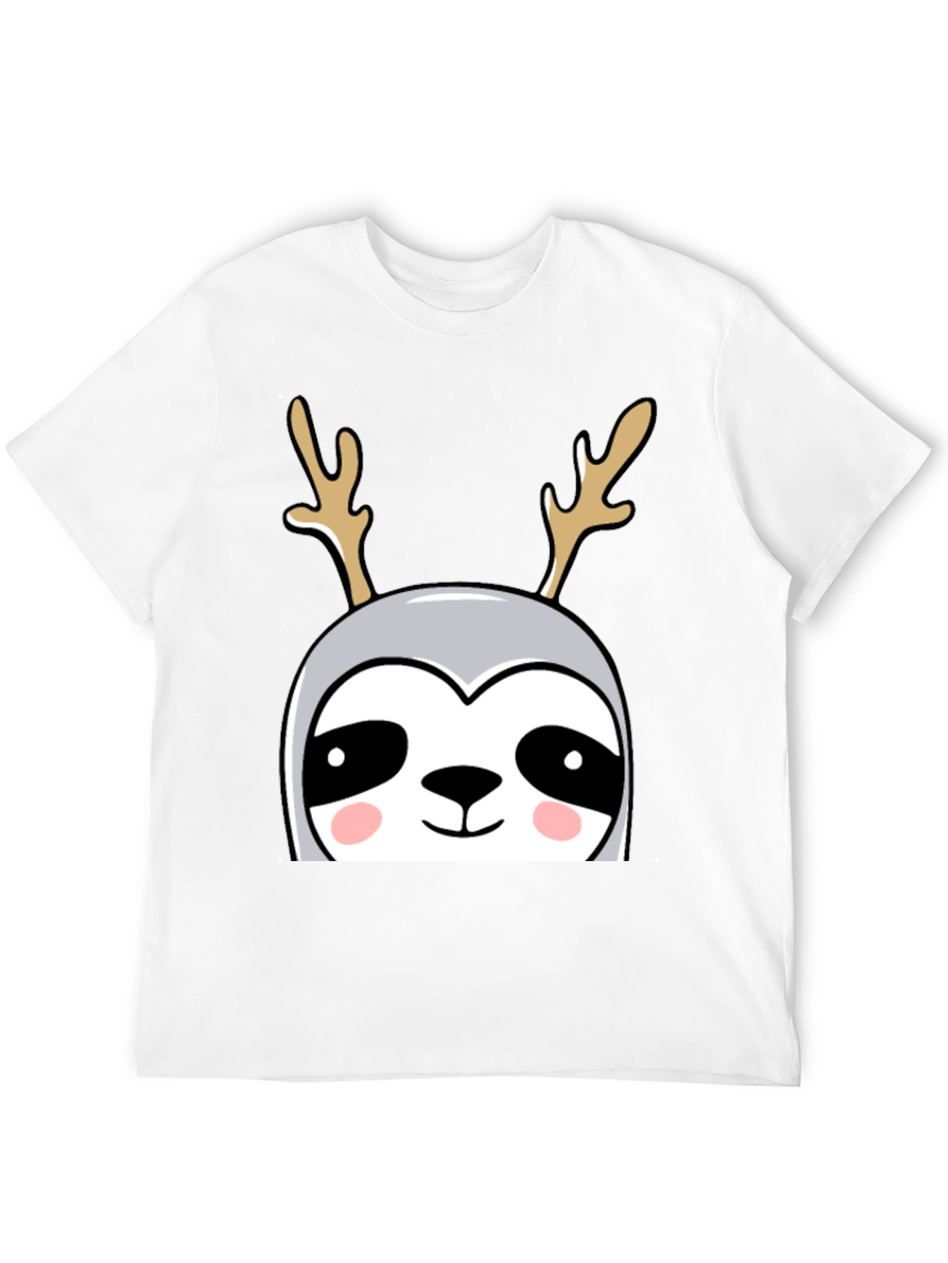 Sloth Reindeer Graphic Tee
