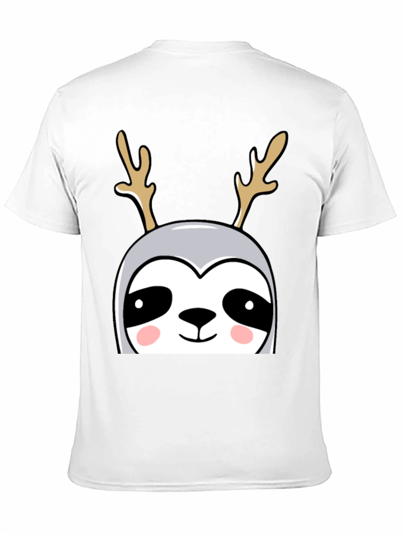 Sloth Reindeer Graphic Tee