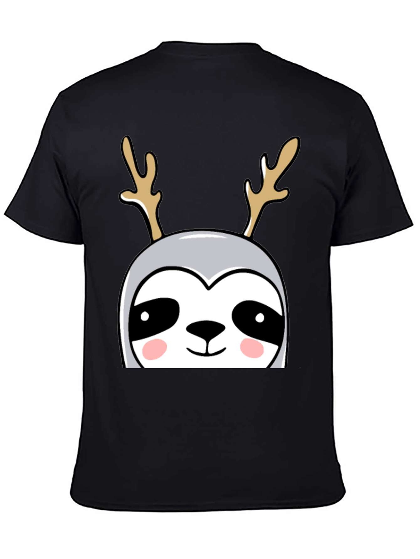 Sloth Reindeer Graphic Tee