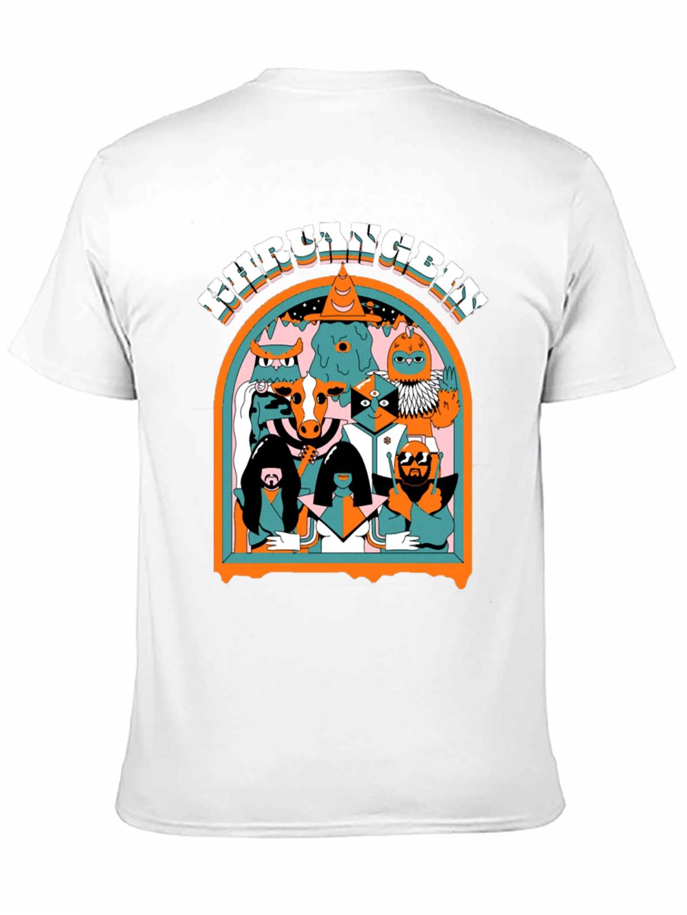 Khruangbin Band Graphic Print T-Shirt