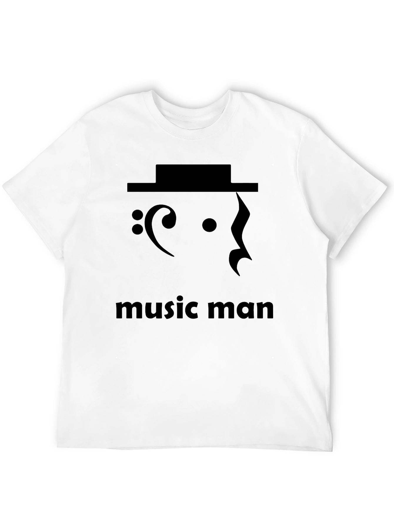 Music Man Graphic Tee - Unique Musician T-Shirt