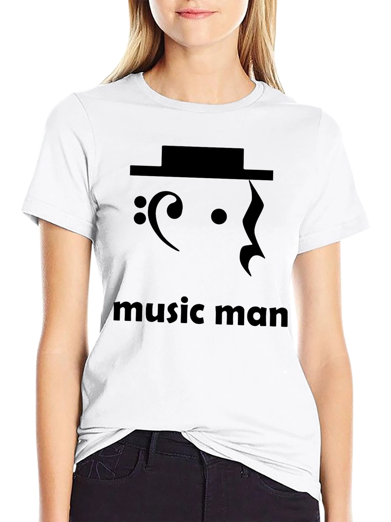 Music Man Graphic Tee - Unique Musician T-Shirt