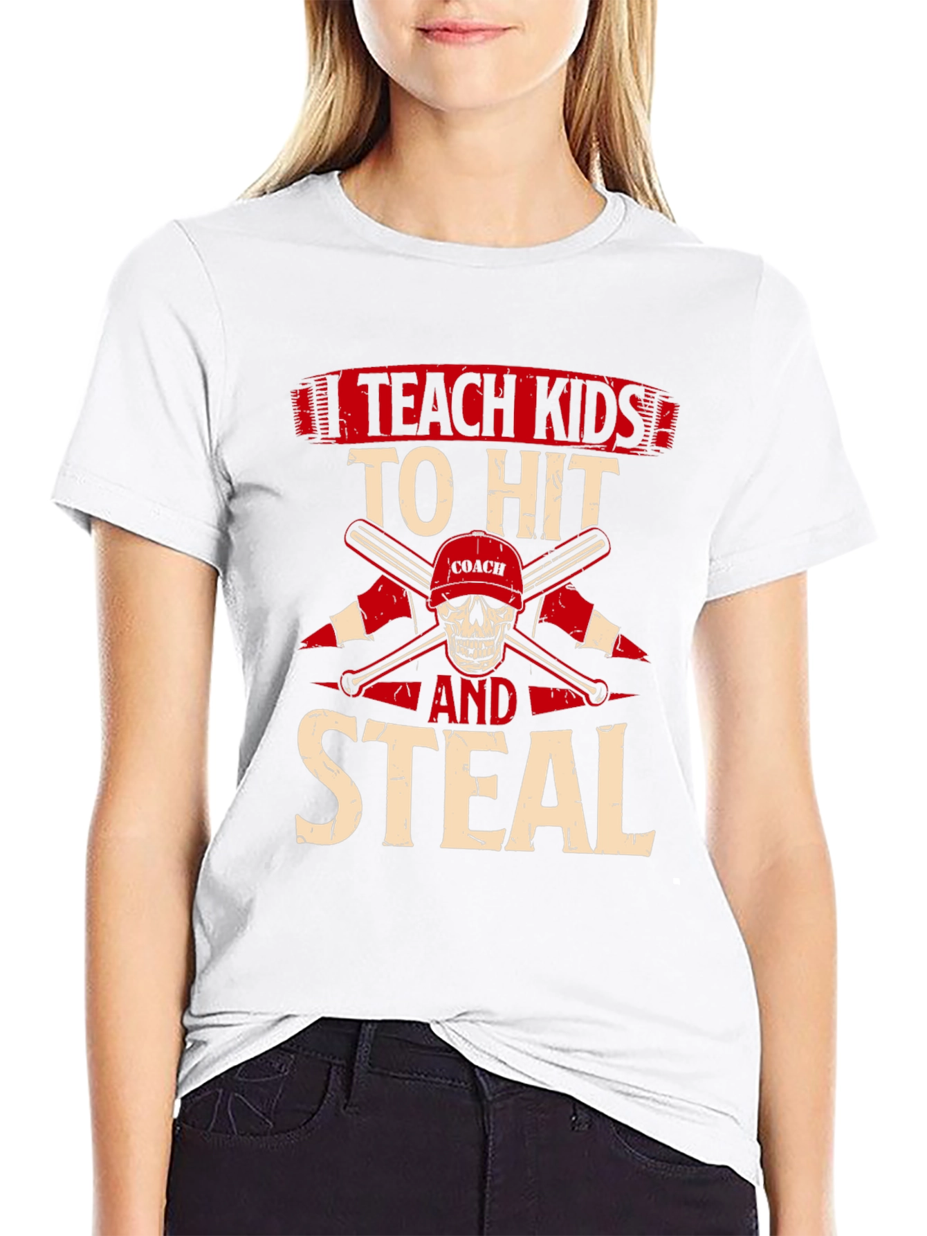Teach Kids To Hit And Steal T-Shirt