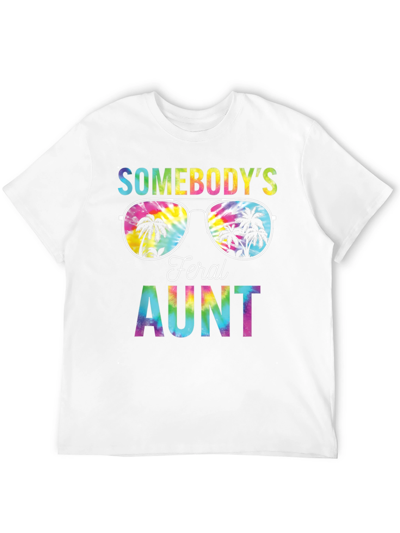 Feral Aunt Tie-Dye Graphic Tee