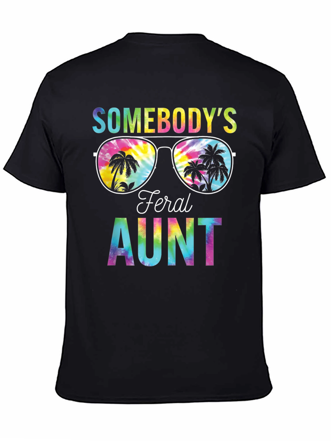 Feral Aunt Tie-Dye Graphic Tee
