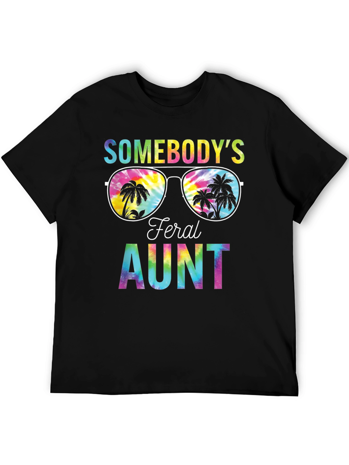 Feral Aunt Tie-Dye Graphic Tee