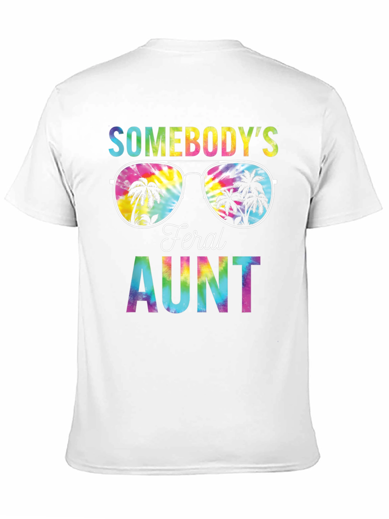 Feral Aunt Tie-Dye Graphic Tee