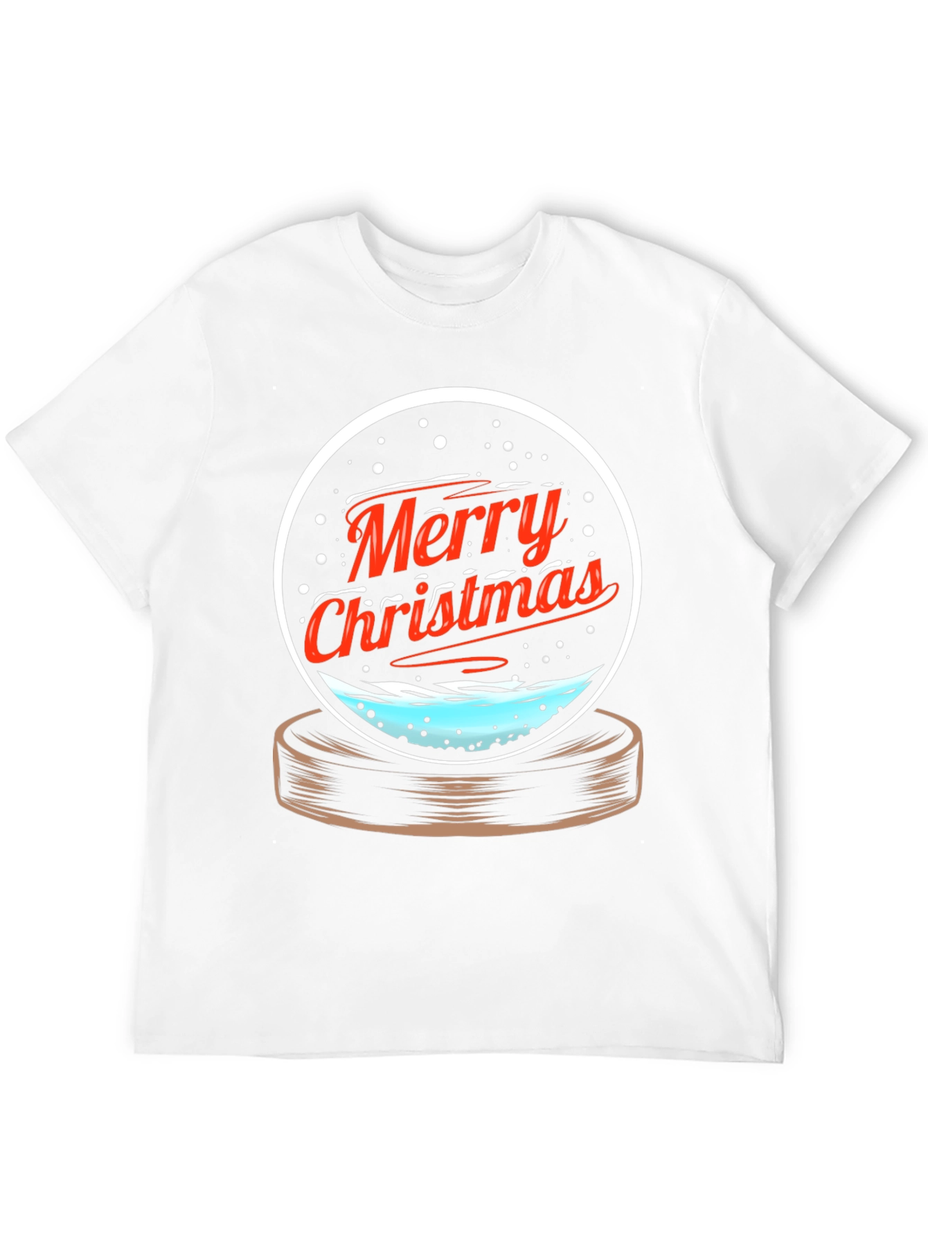 Merry Christmas Snow Globe T-Shirt