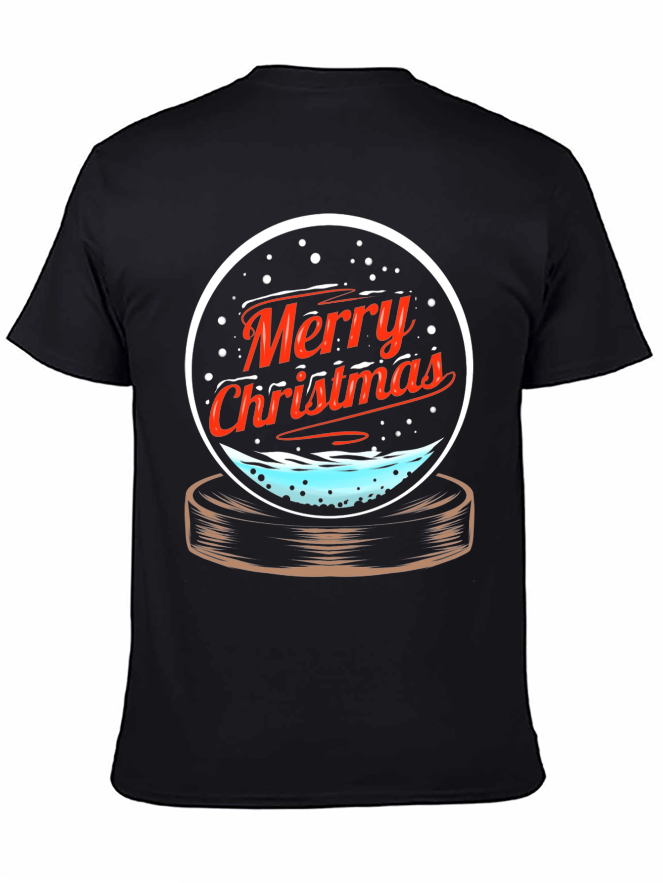 Merry Christmas Snow Globe T-Shirt