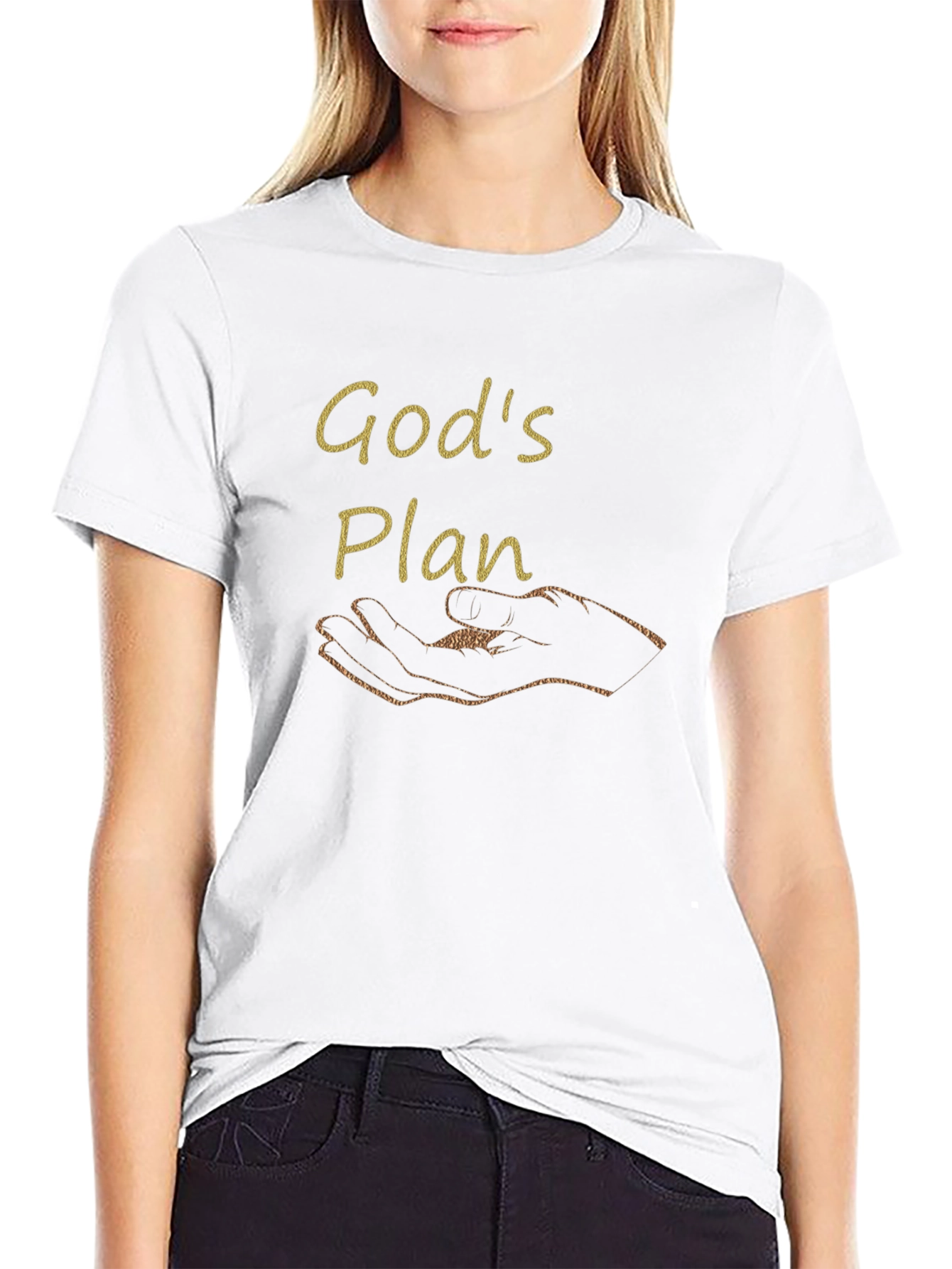Gods Plan Black T-Shirt