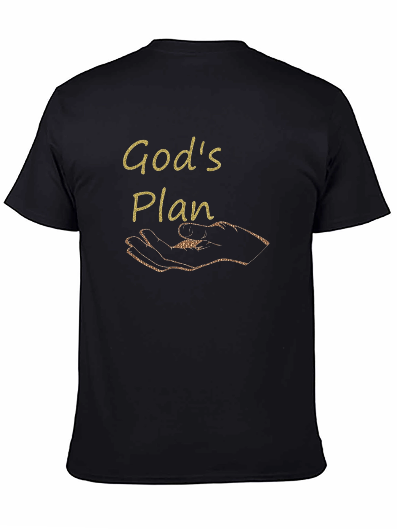 Gods Plan Black T-Shirt