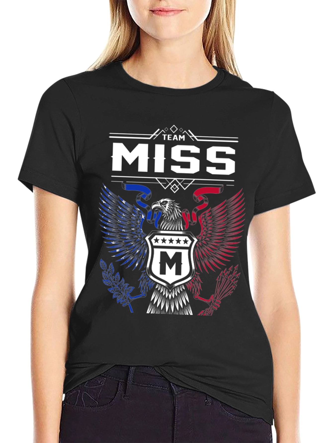 Team Miss Patriotic Eagle T-Shirt