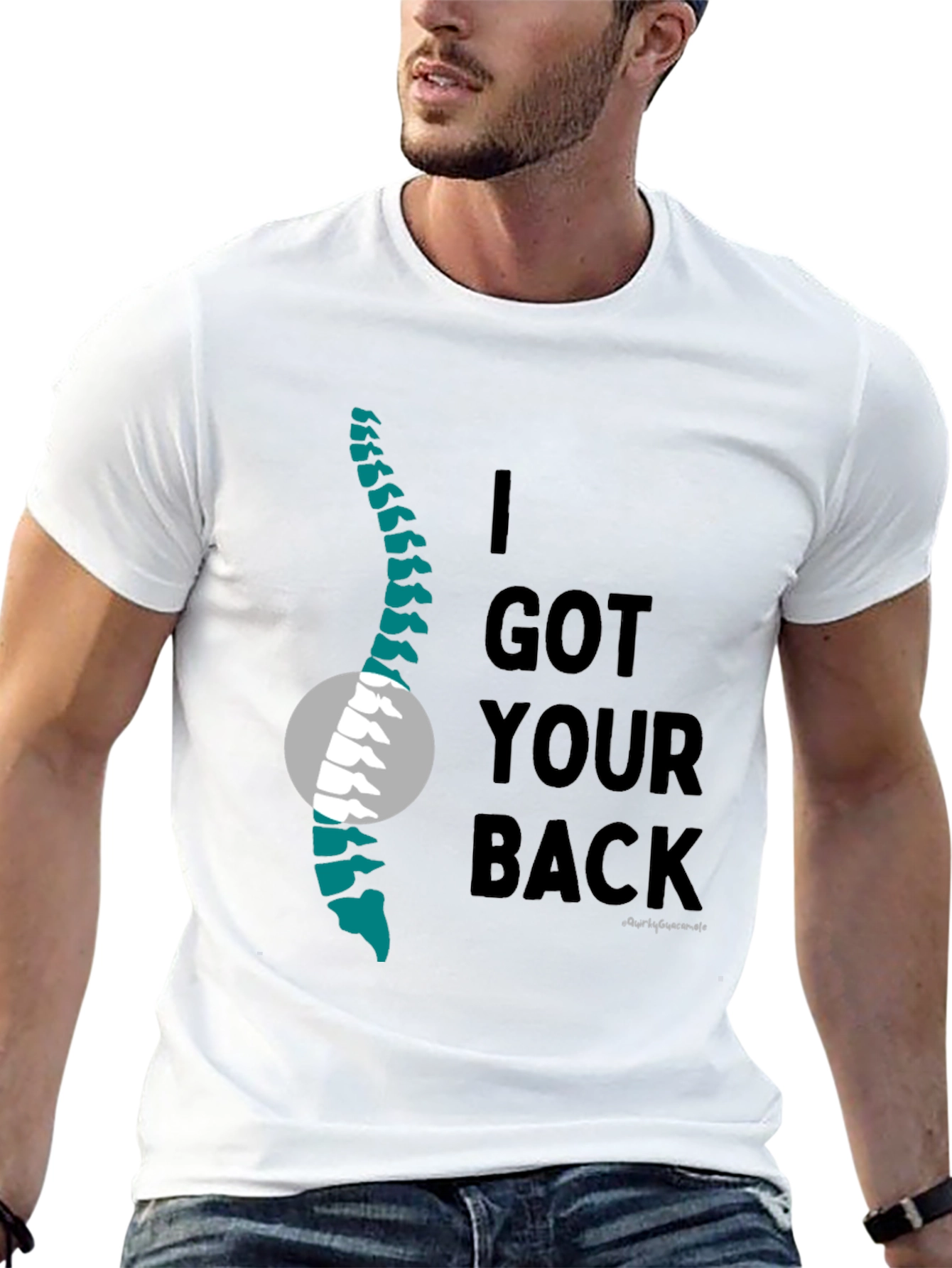 I Got Your Back Spine Graphic T-Shirt