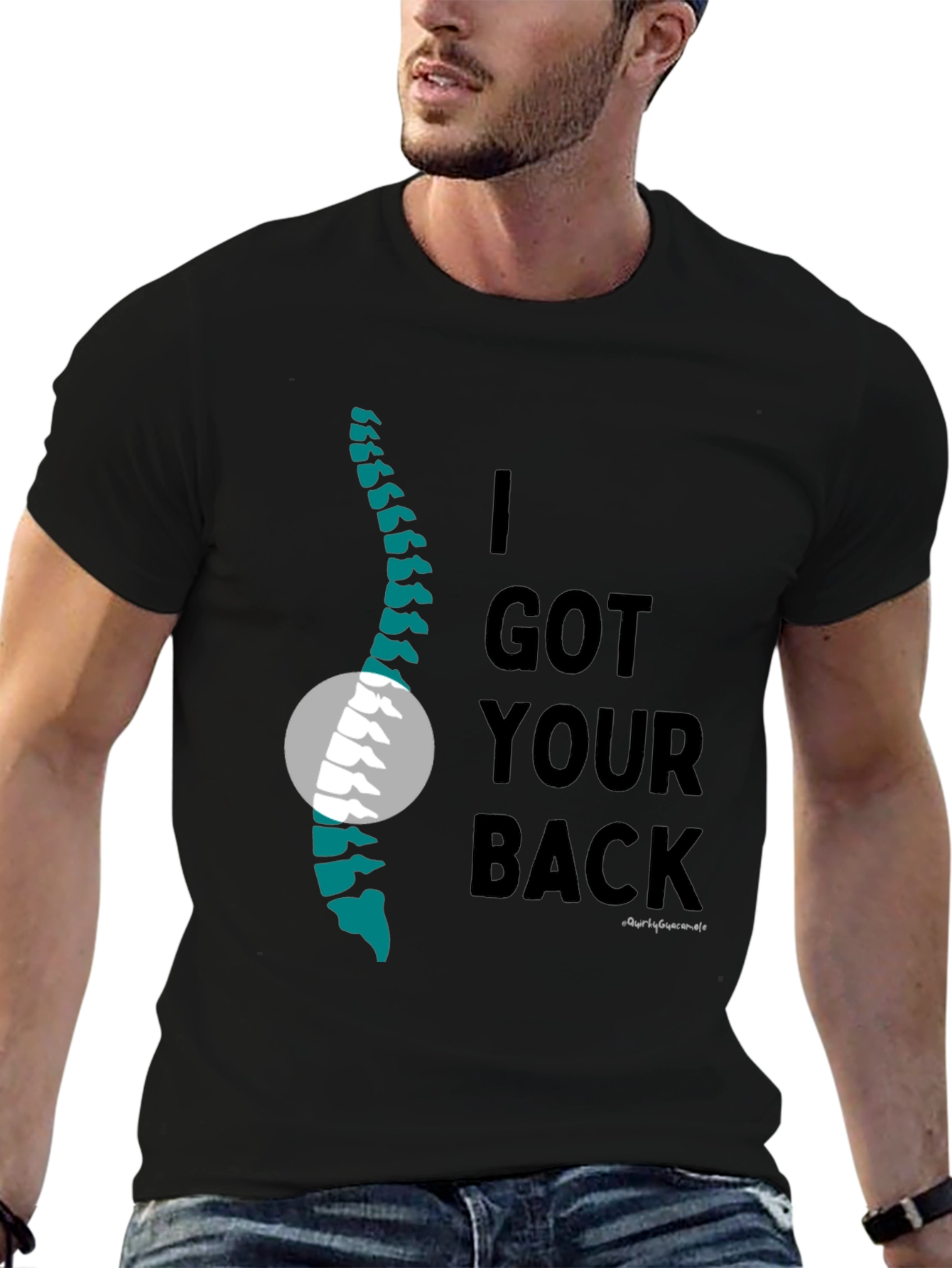 I Got Your Back Spine Graphic T-Shirt