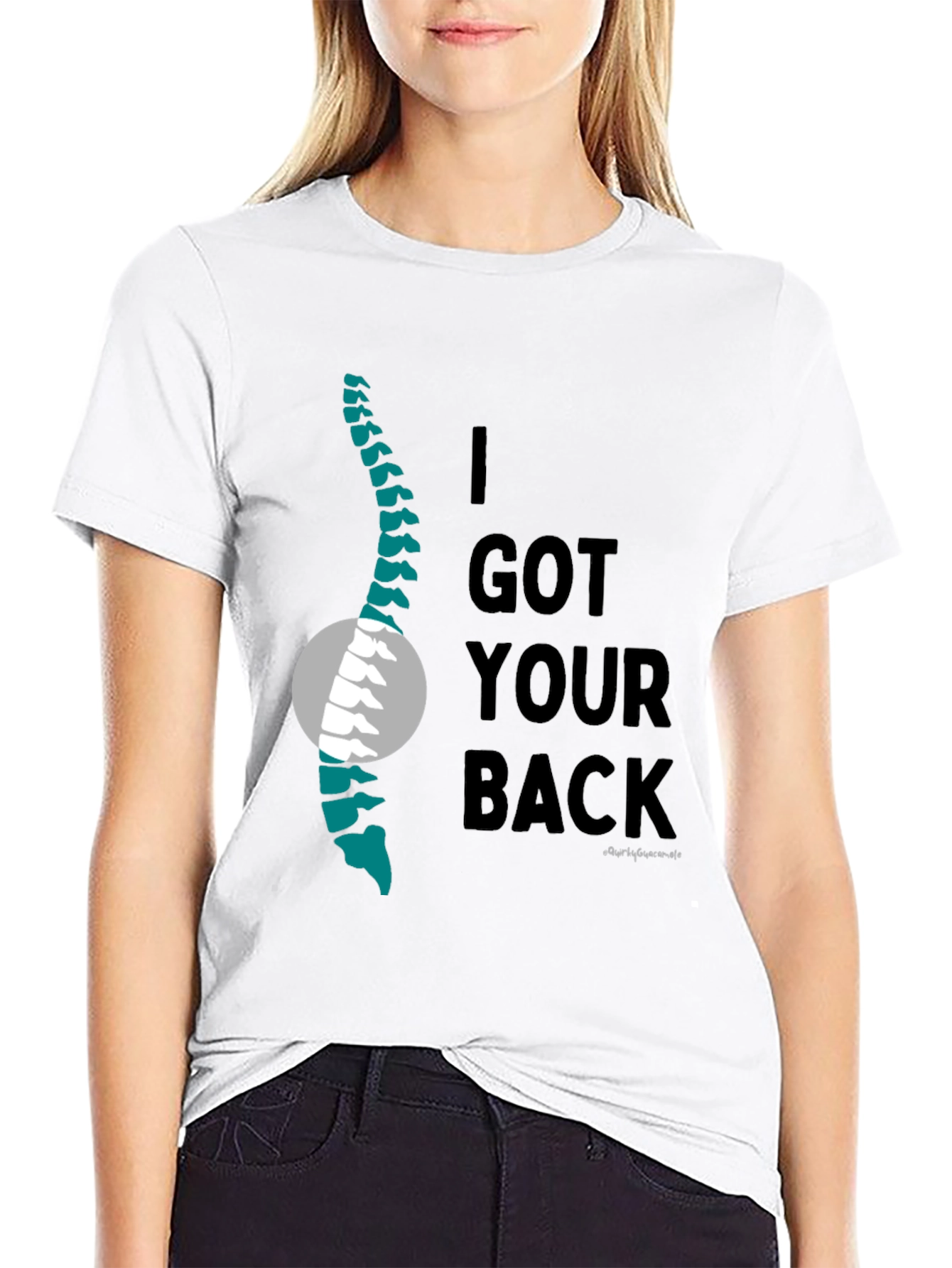I Got Your Back Spine Graphic T-Shirt