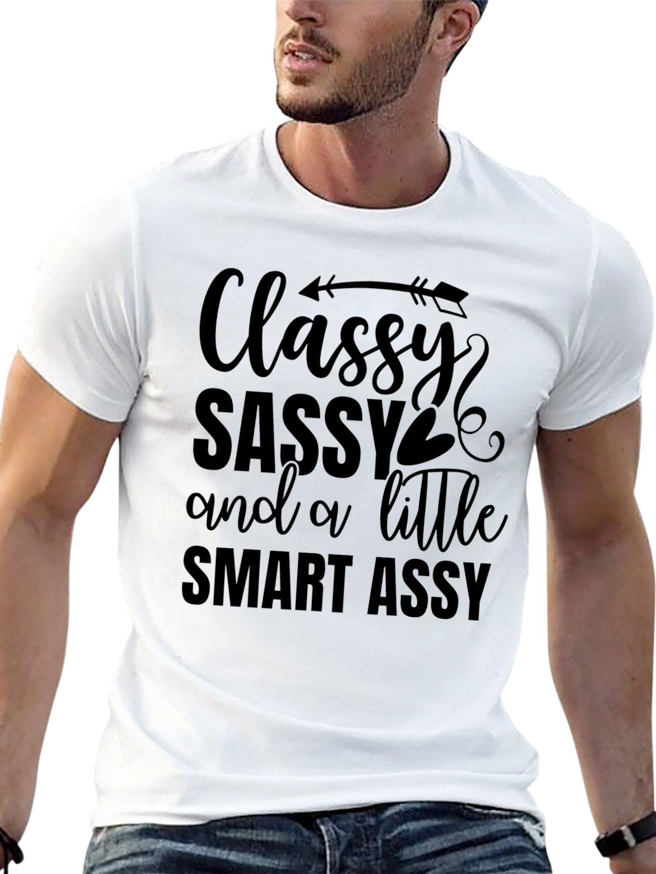 Classy Sassy Funny Graphic Tee
