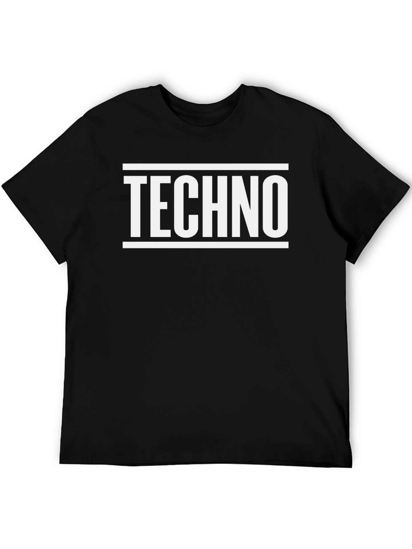 Techno Music T-Shirt - Stylish Black Tee
