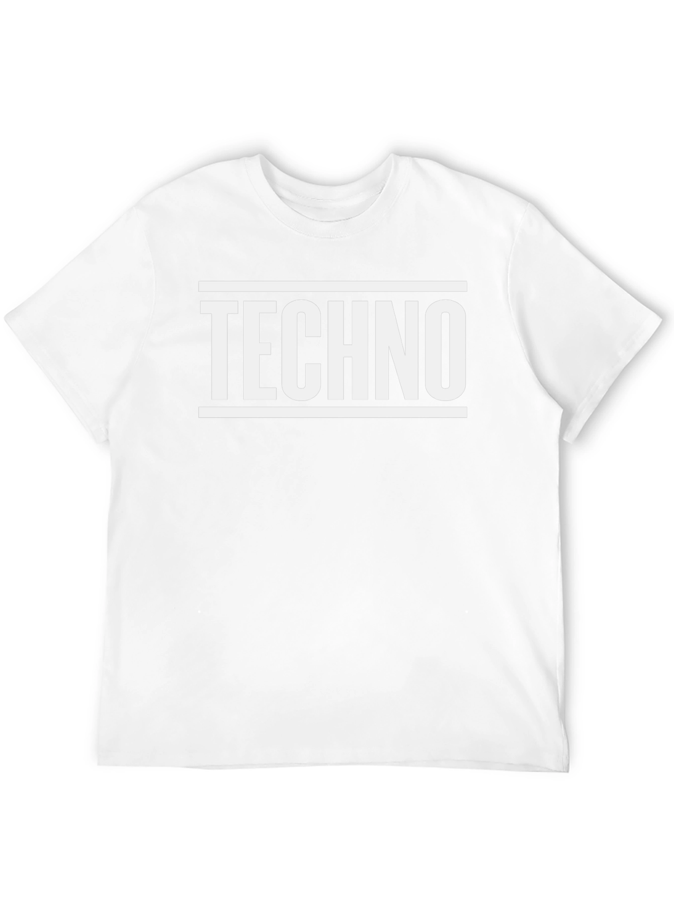 Techno Music T-Shirt - Stylish Black Tee