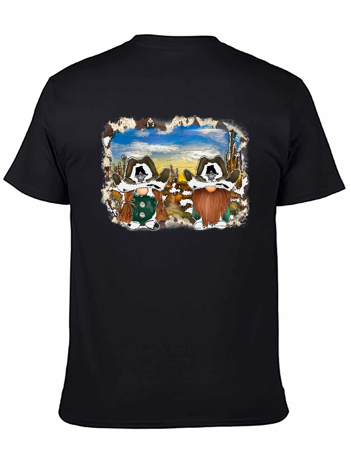 Cowboy Gnome Graphic T-Shirt