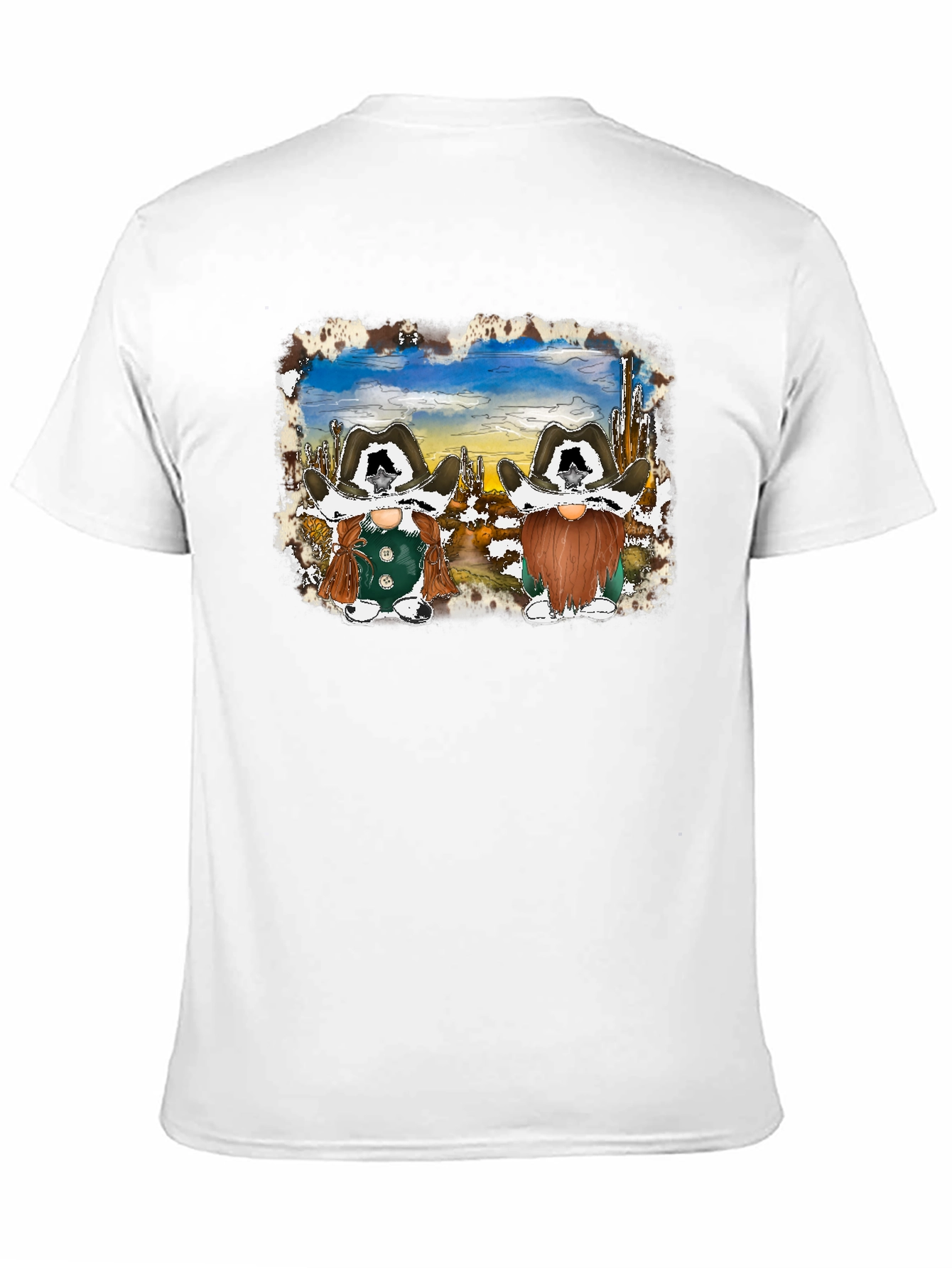 Cowboy Gnome Graphic T-Shirt