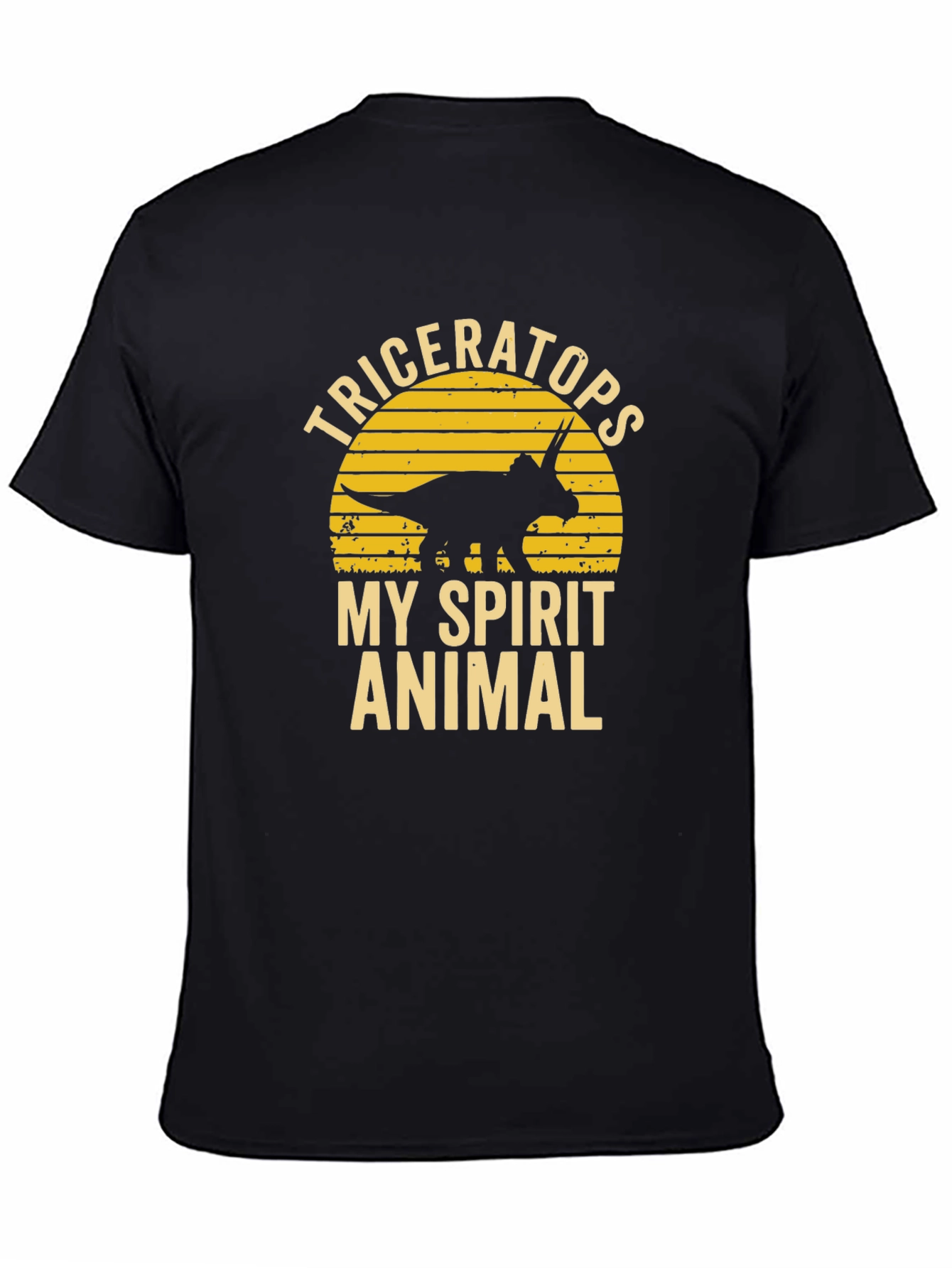 Triceratops Spirit Animal Graphic Tee