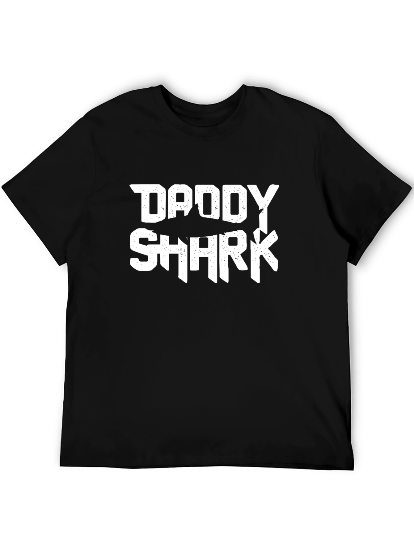 Daddy Shark Black T-Shirt